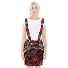 Fractal Flowers Free Illustration Braces Suspender Skirt by Pakrebo