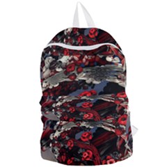 Fractal Flowers Free Illustration Foldable Lightweight Backpack by Pakrebo