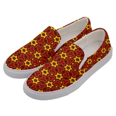 Rby-9 Men s Canvas Slip Ons by ArtworkByPatrick