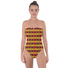 Rby-2-1 Tie Back One Piece Swimsuit by ArtworkByPatrick