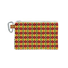 Rby-2-1 Canvas Cosmetic Bag (small) by ArtworkByPatrick