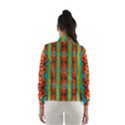 Love For The Fantasy Flowers With Happy Joy Women s Windbreaker View2