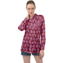 Pattern New Seamless Long Sleeve Satin Shirt View1