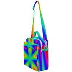 Rainbow Colour Bright Background Crossbody Day Bag by Pakrebo