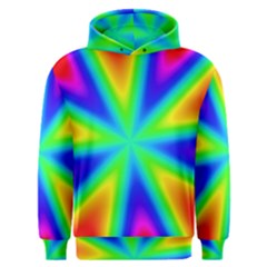 Rainbow Colour Bright Background Men s Overhead Hoodie by Pakrebo