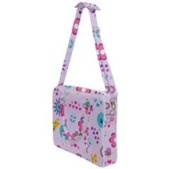 Birds Floral Flowers Retro Spring Cross Body Office Bag