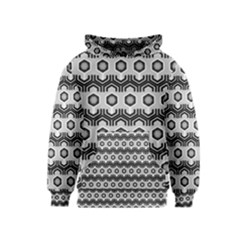 Pattern Abstractstyle Seamless Kids  Pullover Hoodie by Pakrebo