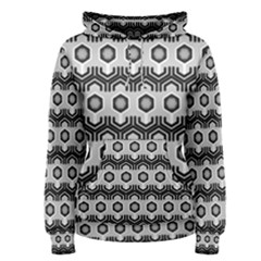 Pattern Abstractstyle Seamless Women s Pullover Hoodie by Pakrebo