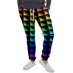 Rainbow Colour Bright Background Men s Jogger Sweatpants