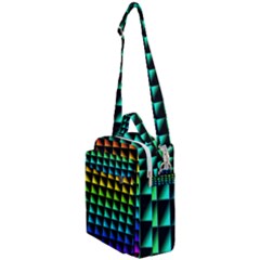 Rainbow Colour Bright Background Crossbody Day Bag by Pakrebo