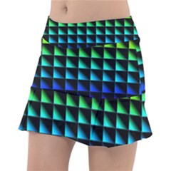 Rainbow Colour Bright Background Tennis Skirt by Pakrebo