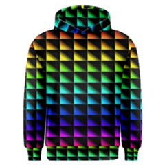 Rainbow Colour Bright Background Men s Overhead Hoodie by Pakrebo