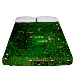 Background Green Board Business Fitted Sheet (california King Size) by Pakrebo