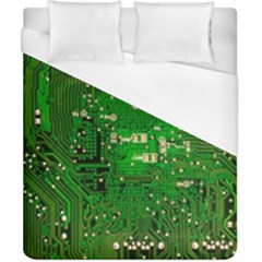 Background Green Board Business Duvet Cover (california King Size) by Pakrebo