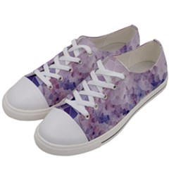 Americana Abstract Graphic Mosaic Women s Low Top Canvas Sneakers by Pakrebo