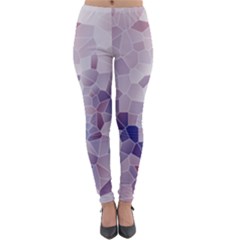 Americana Abstract Graphic Mosaic Lightweight Velour Leggings by Pakrebo