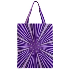 Background Abstract Purple Design Zipper Classic Tote Bag by Pakrebo