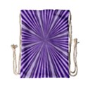 Background Abstract Purple Design Drawstring Bag (Small) View1