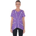 Background Abstract Purple Design Cut Out Side Drop Tee View1