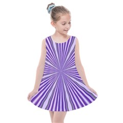 Background Abstract Purple Design Kids  Summer Dress by Pakrebo