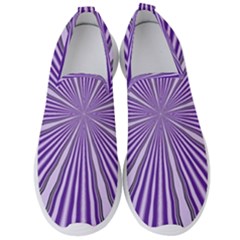 Background Abstract Purple Design Men s Slip On Sneakers by Pakrebo