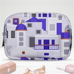 Background Santorini Greece Make Up Pouch (small) by Pakrebo