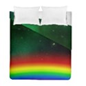 Galaxy Rainbow Universe Star Space Duvet Cover Double Side (Full/ Double Size) View1