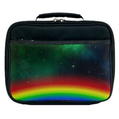 Galaxy Rainbow Universe Star Space Lunch Bag by Pakrebo