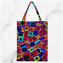 Neon Glow Glowing Light Design Classic Tote Bag View1