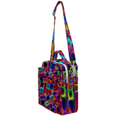 Neon Glow Glowing Light Design Crossbody Day Bag