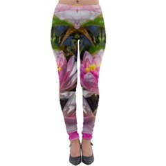 Flower Ornament Color Background Lightweight Velour Leggings by Pakrebo