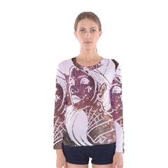 Galaxy Stars Giel Women s Long Sleeve Tee