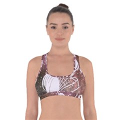 Galaxy Stars Giel Cross Back Sports Bra by snowwhitegirl