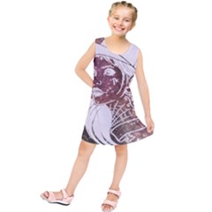 Galaxy Stars Giel Kids  Tunic Dress