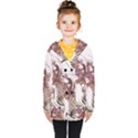 Galaxy Stars Giel Kids  Double Breasted Button Coat View1