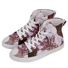 Galaxy Stars Giel Men s Hi-top Skate Sneakers by snowwhitegirl