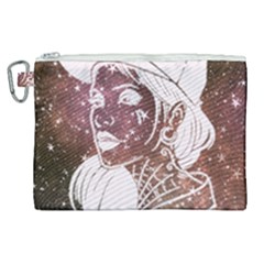 Galaxy Stars Giel Canvas Cosmetic Bag (xl)