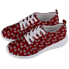 Daisy Red Men s Lightweight Sports Shoes by snowwhitegirl