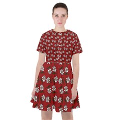 Daisy Red Sailor Dress by snowwhitegirl