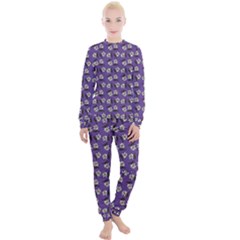 Daisy Purple Women s Lounge Set