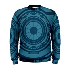 Technology Background Binary Men s Sweatshirt by Pakrebo