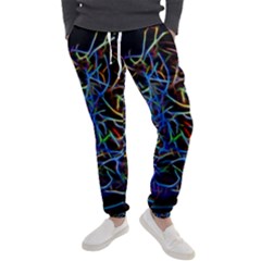 Neon Background Light Design Men s Jogger Sweatpants