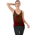 Celtic Spiritual Pattern Art Chiffon Cami View1