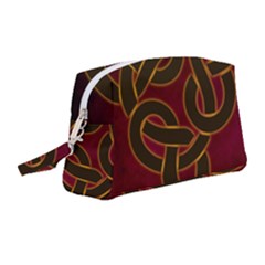 Celtic Spiritual Pattern Art Wristlet Pouch Bag (medium)