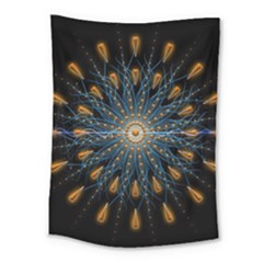 Explosion Fireworks Flare Up Medium Tapestry by Pakrebo