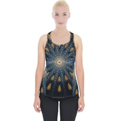 Explosion Fireworks Flare Up Piece Up Tank Top by Pakrebo