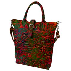 Background Pattern Texture Buckle Top Tote Bag by Pakrebo