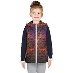 Software Development Virtual Kids  Hooded Puffer Vest by Pakrebo