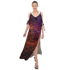 Software Development Virtual Maxi Chiffon Cover Up Dress by Pakrebo