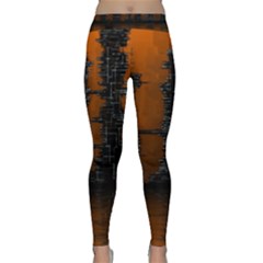 Skyline Future Graphic Sketchbook Classic Yoga Leggings by Pakrebo